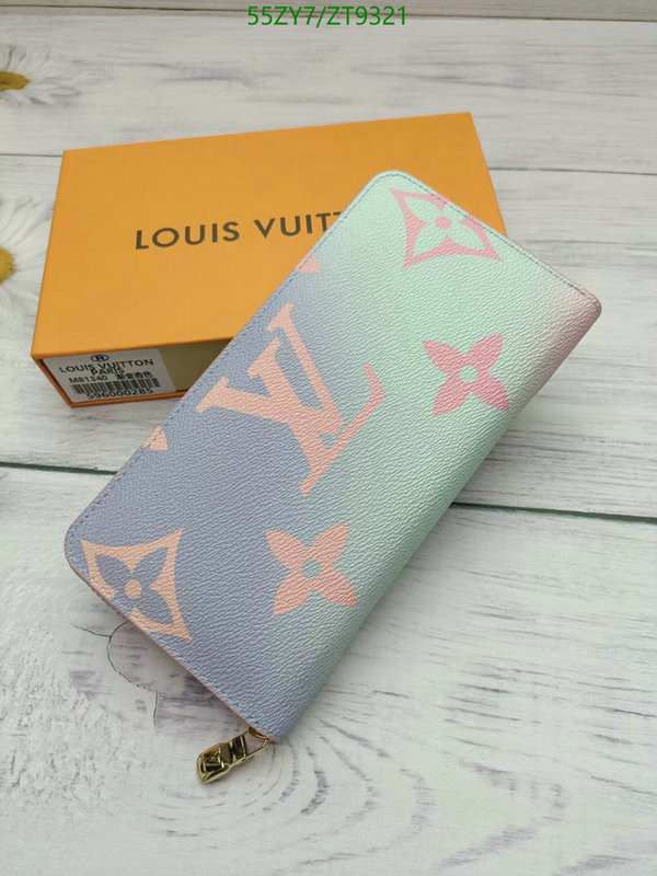 Wallet-LV Bags(4A) Code: ZT9321 $: 55USD