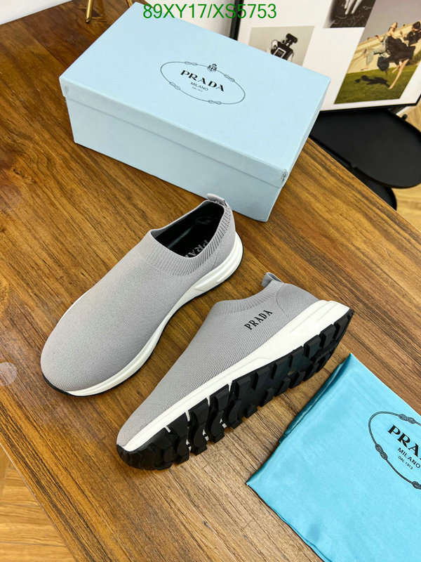Prada-Men shoes, Code: XS5753,$: 89USD