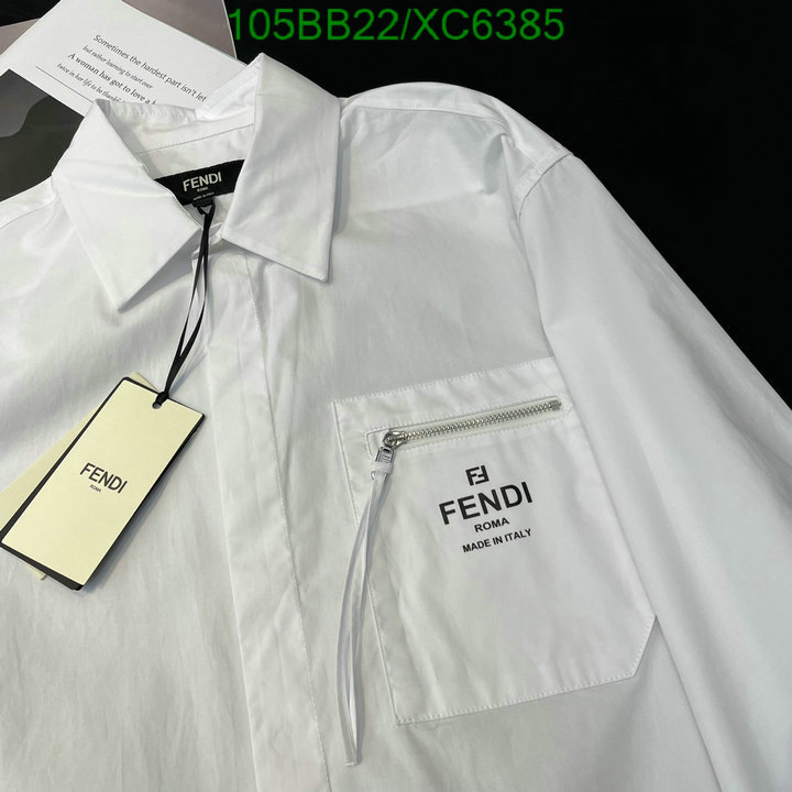Fendi-Clothing, Code: XC6385,$: 105USD