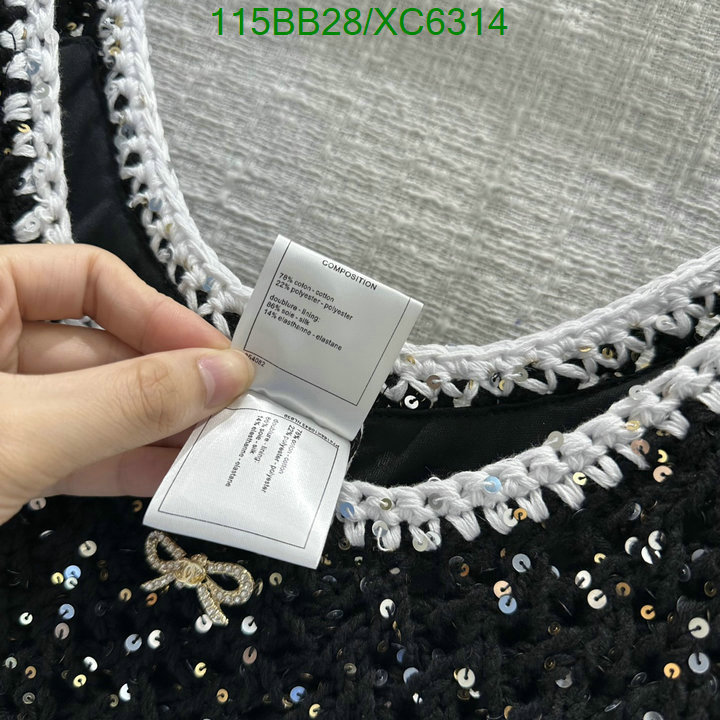 Chanel-Clothing, Code: XC6314,$: 115USD