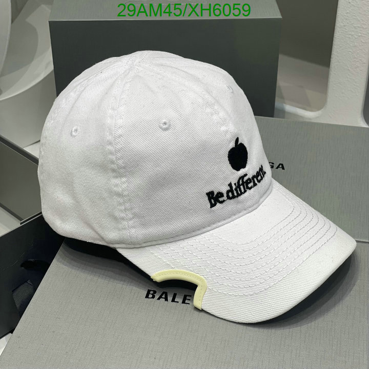 Balenciaga-Cap (Hat), Code: XH6059,$: 29USD