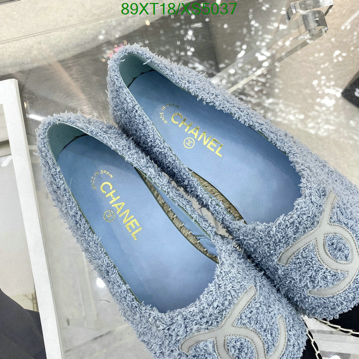 Chanel-Women Shoes, Code: XS5037,$: 89USD