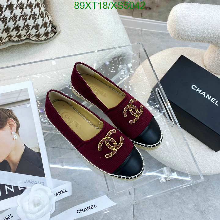 Chanel-Women Shoes, Code: XS5042,$: 89USD