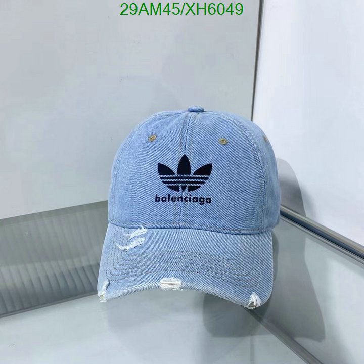 Balenciaga-Cap (Hat), Code: XH6049,$: 29USD