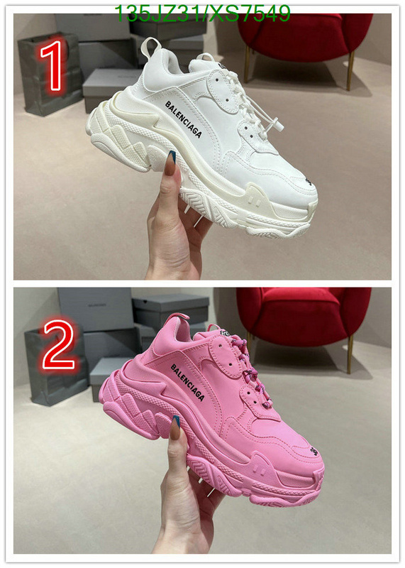 Balenciaga-Women Shoes Code: XS7549 $: 135USD