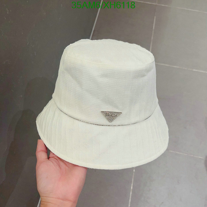 Prada-Cap (Hat), Code: XH6118,$: 35USD