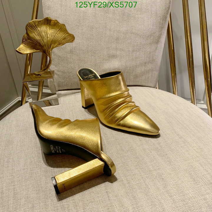 Balmain-Women Shoes, Code: XS5707,$: 125USD