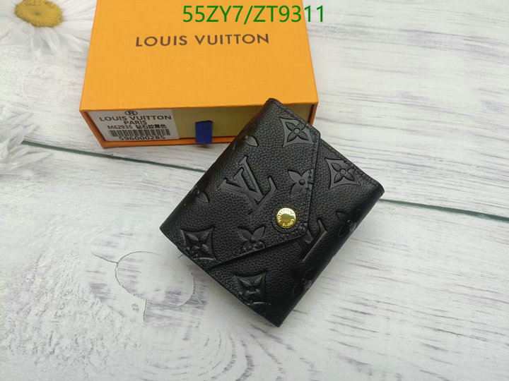 Wallet-LV Bags(4A) Code: ZT9311 $: 55USD