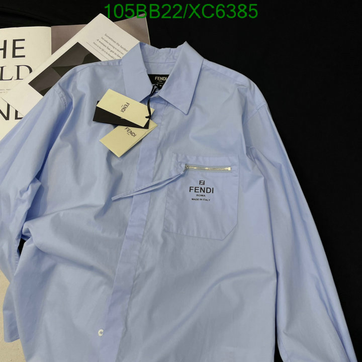 Fendi-Clothing, Code: XC6385,$: 105USD