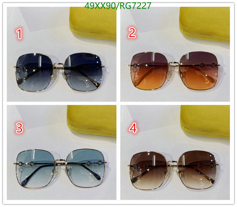 Gucci-Glasses, Code: RG7227,$: 49USD