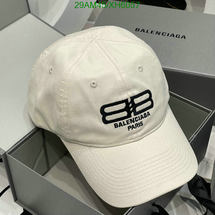 Balenciaga-Cap (Hat), Code: XH6057,$: 29USD