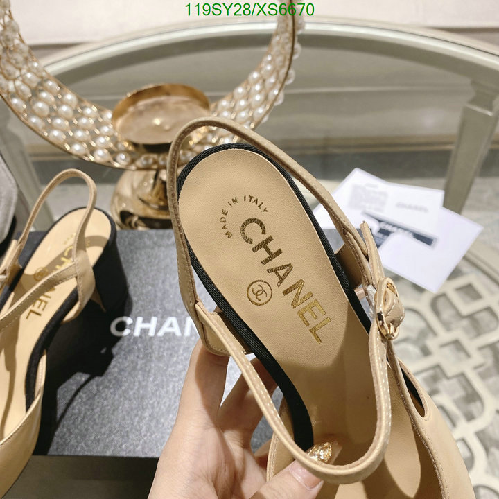 Chanel-Women Shoes Code: XS6670 $: 119USD