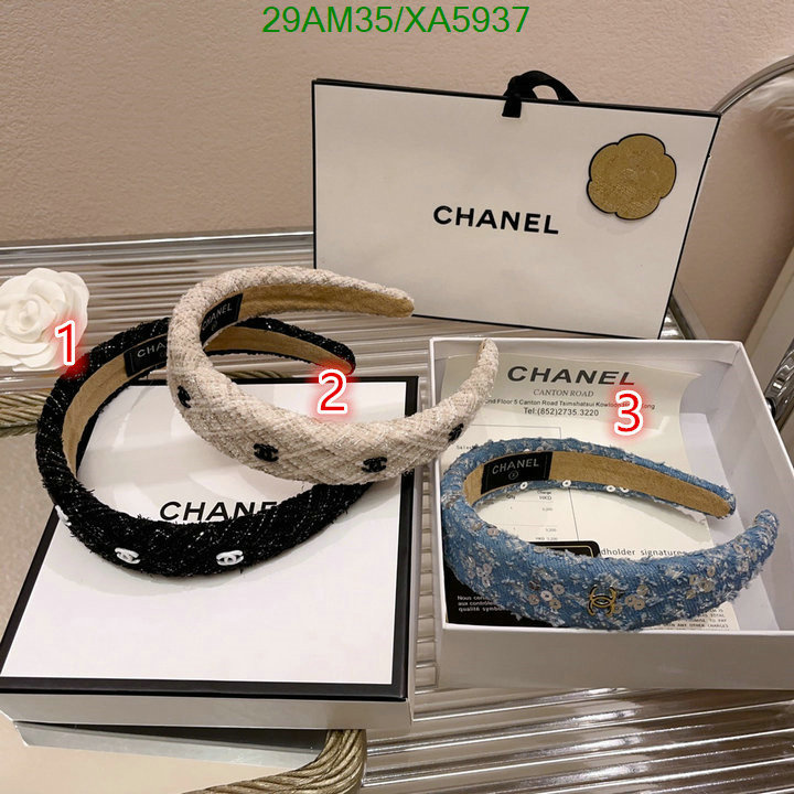 Chanel-Headband, Code: XA5937,$: 29USD