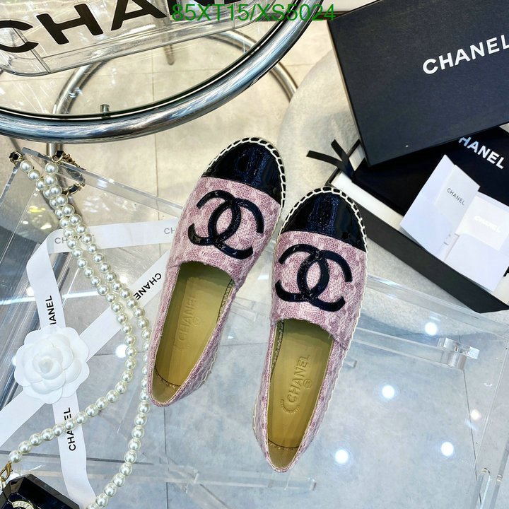Chanel-Women Shoes, Code: XS5024,$: 85USD