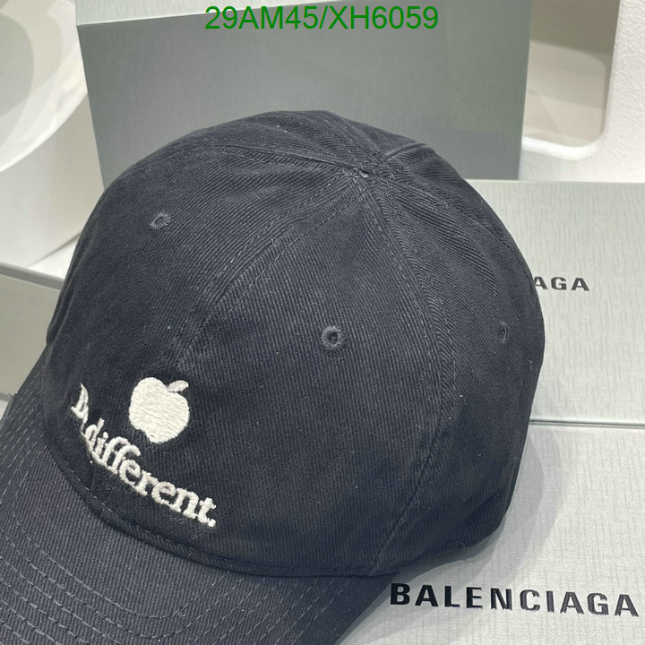 Balenciaga-Cap (Hat), Code: XH6059,$: 29USD