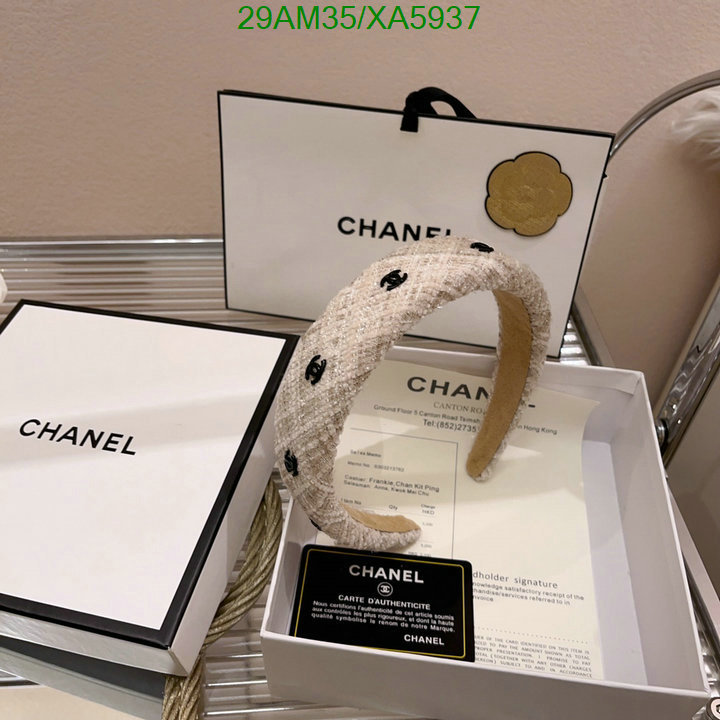 Chanel-Headband, Code: XA5937,$: 29USD