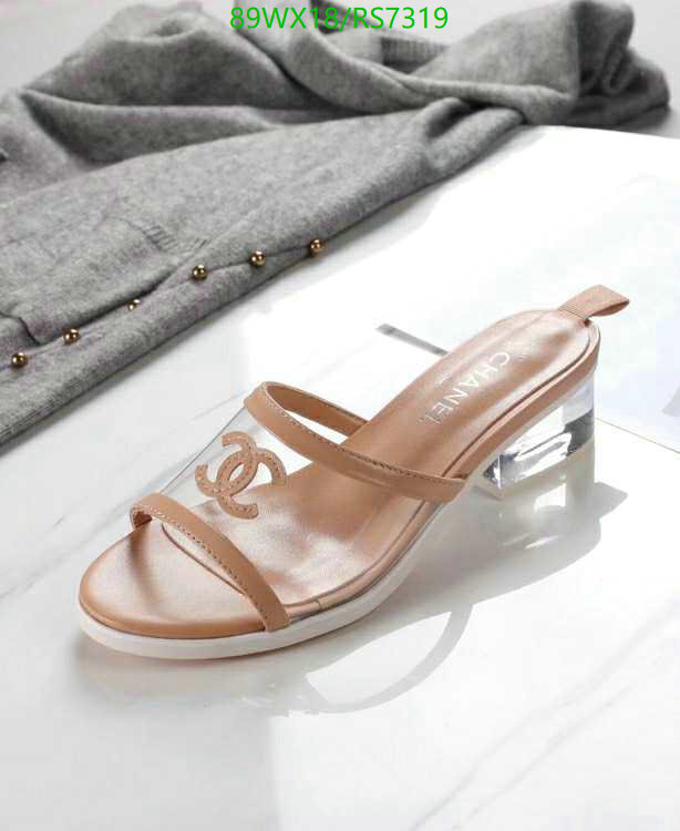 Chanel-Women Shoes, Code: RS7319,$: 89USD