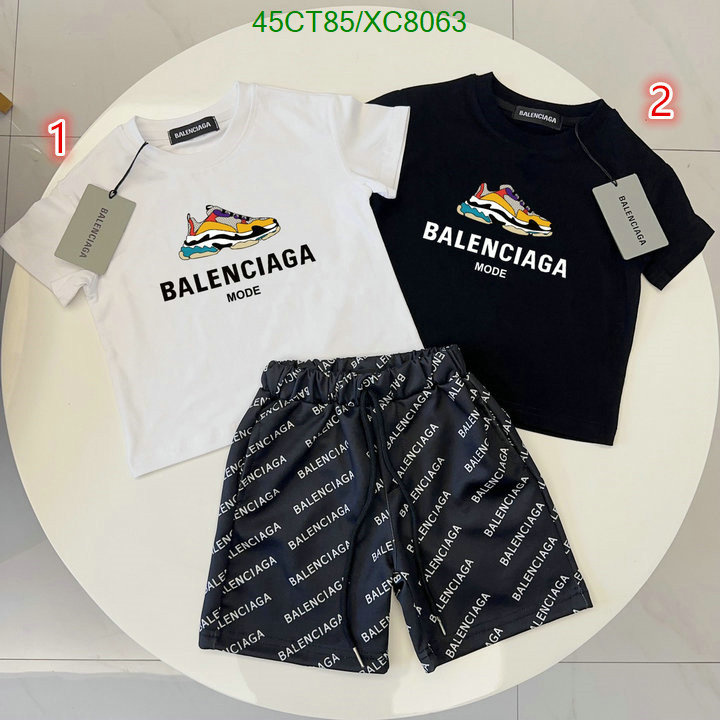 Balenciaga-Kids clothing Code: XC8063 $: 45USD