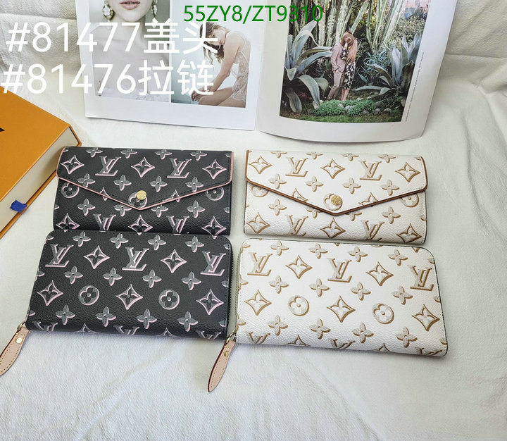 Wallet-LV Bags(4A) Code: ZT9310 $: 55USD