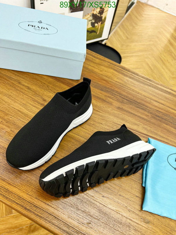 Prada-Men shoes, Code: XS5753,$: 89USD