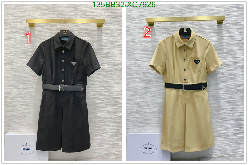 Prada-Clothing Code: XC7926 $: 135USD