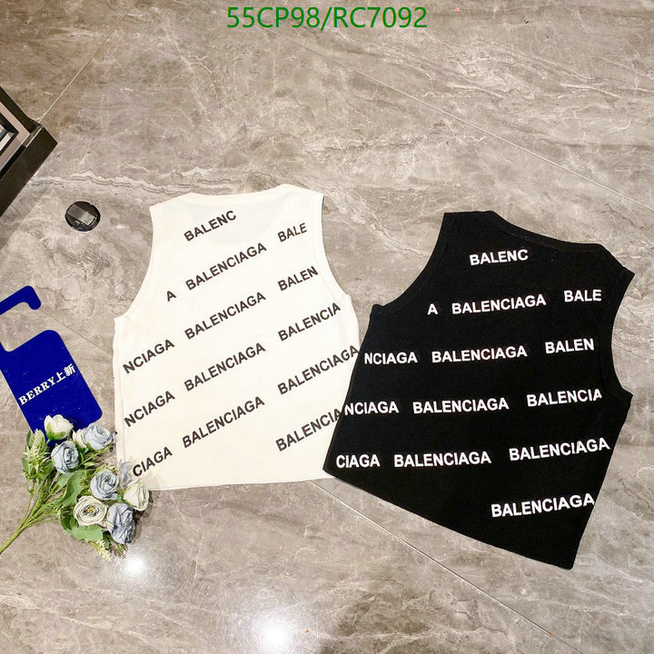 Balenciaga-Clothing, Code: RC7092,$: 55USD