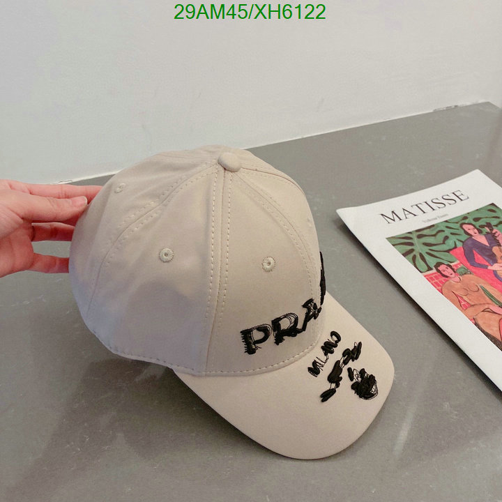 Prada-Cap (Hat), Code: XH6122,$: 29USD