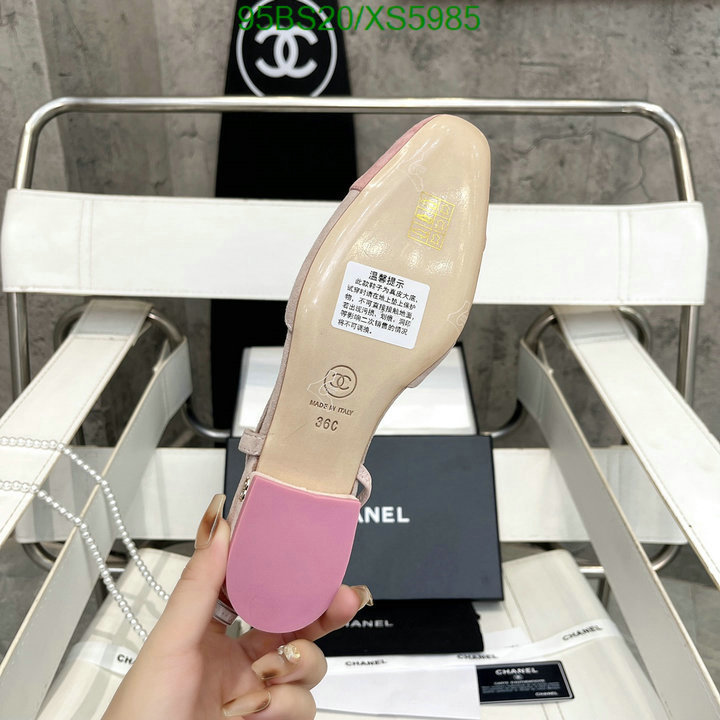 Chanel-Women Shoes, Code: XS5985,$: 95USD