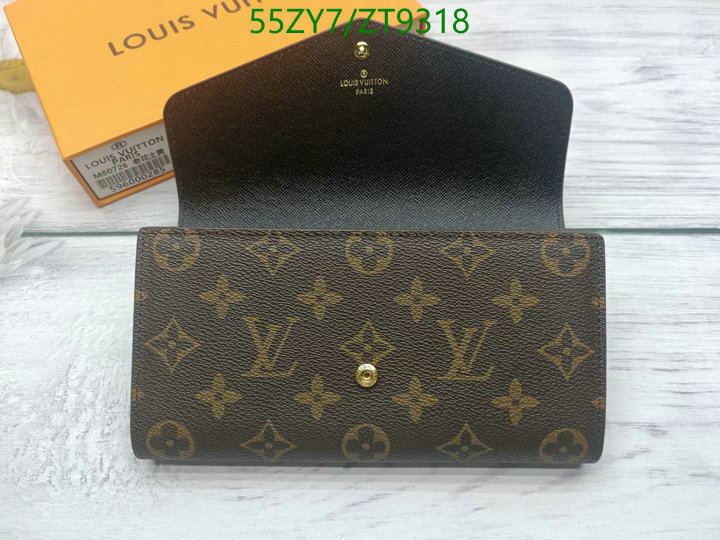 Wallet-LV Bags(4A) Code: ZT9318 $: 55USD