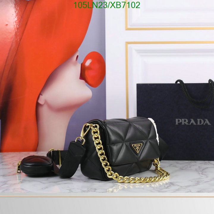 Prada-Bag-4A Quality Code: XB7102 $: 105USD