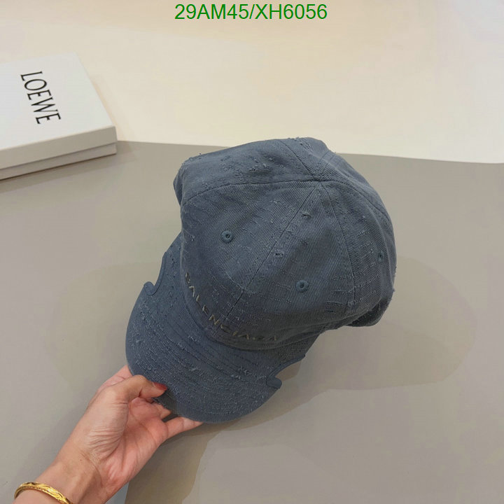 Balenciaga-Cap (Hat), Code: XH6056,$: 29USD