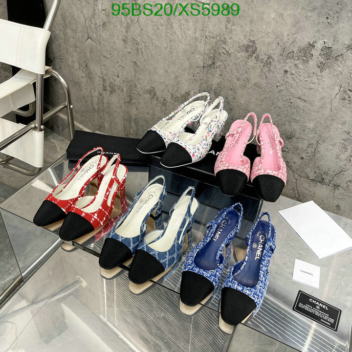 Chanel-Women Shoes, Code: XS5989,$: 95USD
