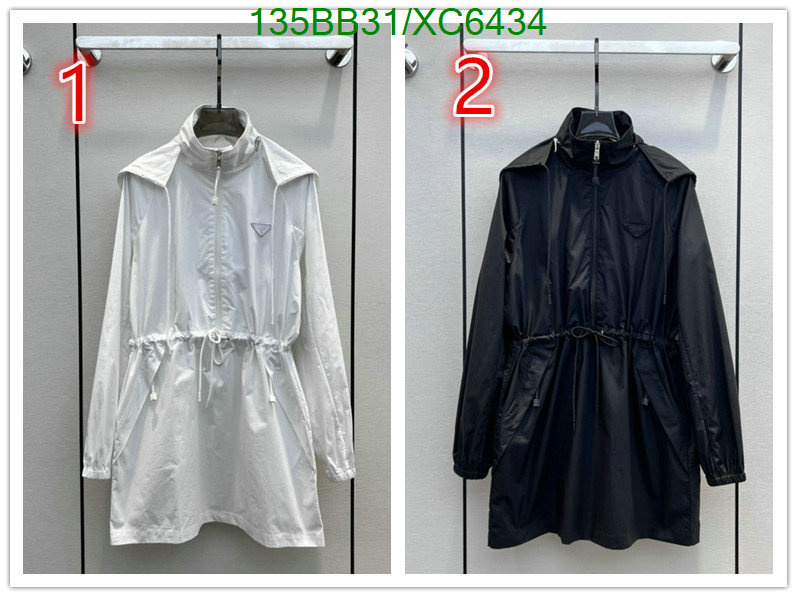 Prada-Clothing Code: XC6434 $: 135USD