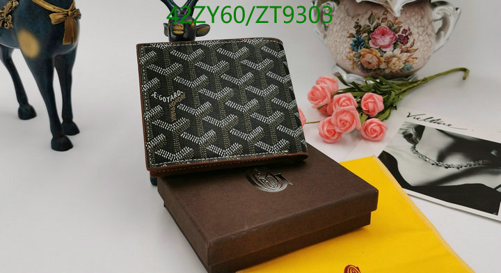 Wallet-Goyard Bag(4A) Code: ZT9303 $: 42USD