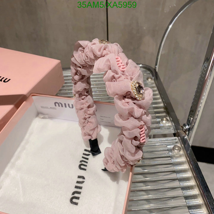 MIU MIU-Headband, Code: XA5959,$: 35USD