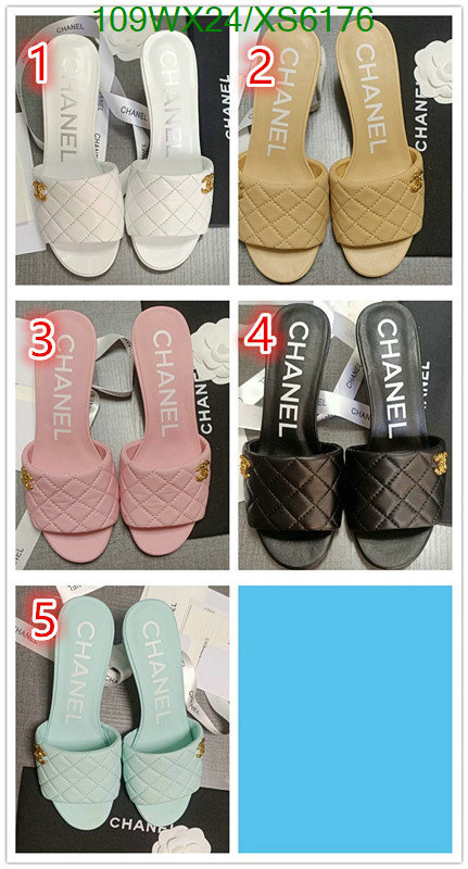 Chanel-Women Shoes, Code: XS6176,$: 109USD