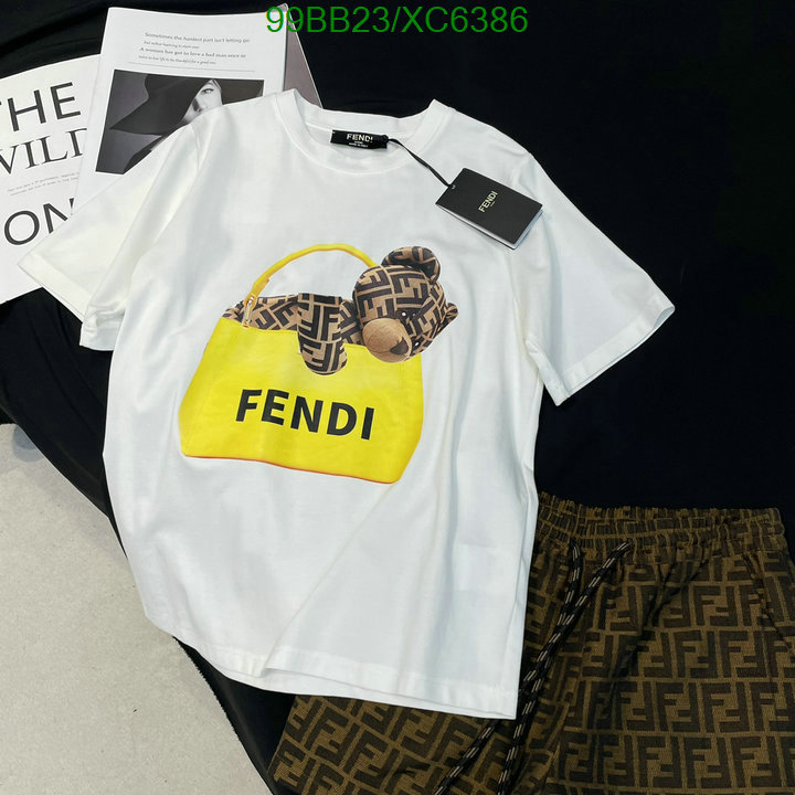 Fendi-Clothing, Code: XC6386,$: 99USD