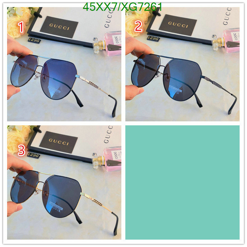 Gucci-Glasses Code: XG7261 $: 45USD