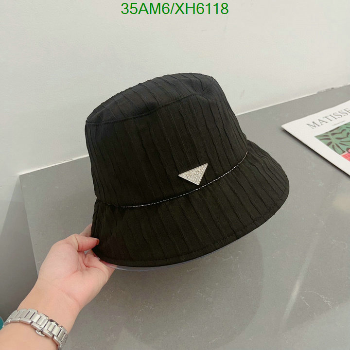 Prada-Cap (Hat), Code: XH6118,$: 35USD