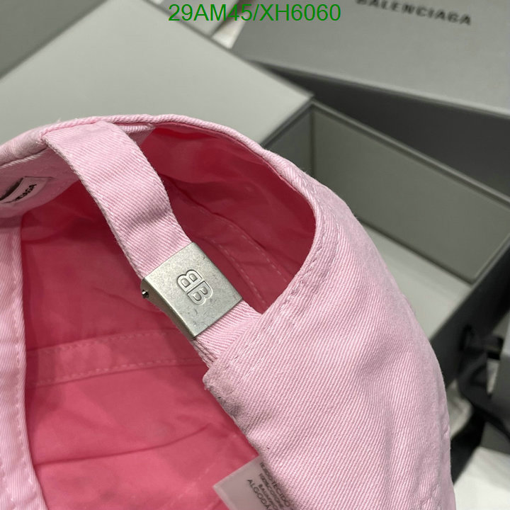 Balenciaga-Cap (Hat), Code: XH6060,$: 29USD