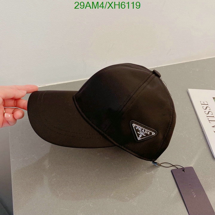 Prada-Cap (Hat), Code: XH6119,$: 29USD
