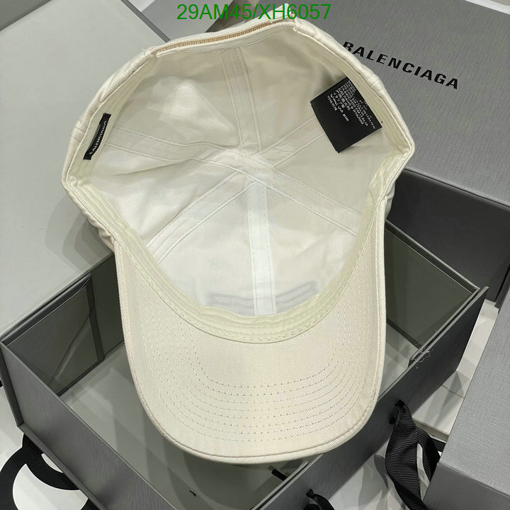 Balenciaga-Cap (Hat), Code: XH6057,$: 29USD