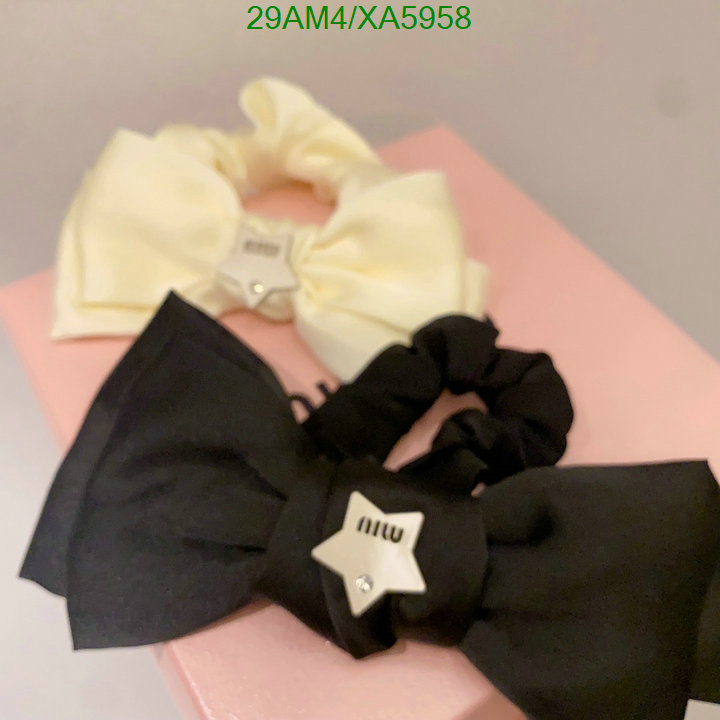 MIU MIU-Headband, Code: XA5958,$: 29USD