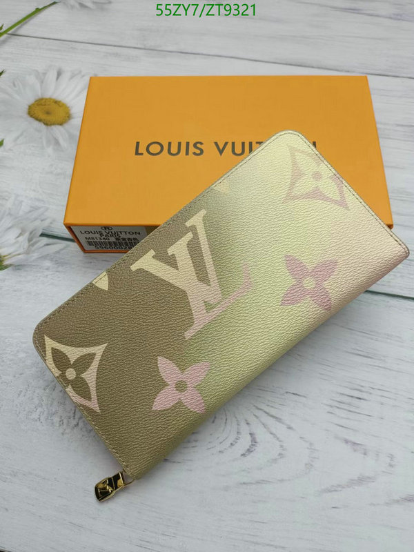 Wallet-LV Bags(4A) Code: ZT9321 $: 55USD