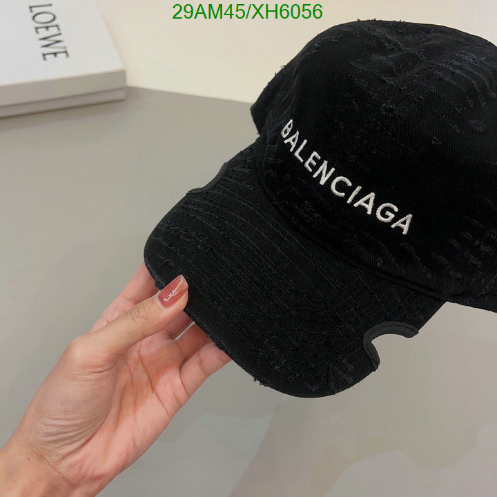 Balenciaga-Cap (Hat), Code: XH6056,$: 29USD