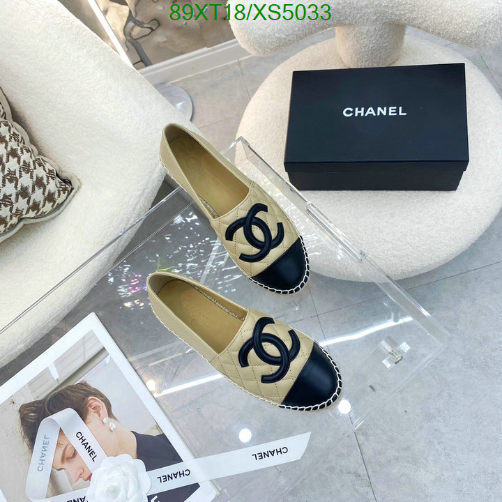 Chanel-Women Shoes, Code: XS5033,$: 89USD