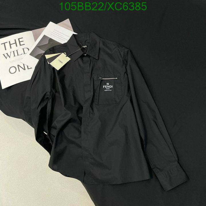 Fendi-Clothing, Code: XC6385,$: 105USD