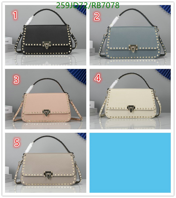 Valentino-Bag-Mirror Quality, Code: RB7078,$: 259USD