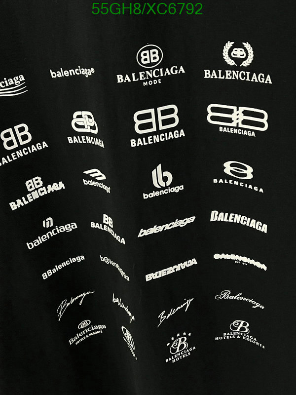 Balenciaga-Clothing Code: XC6792 $: 55USD