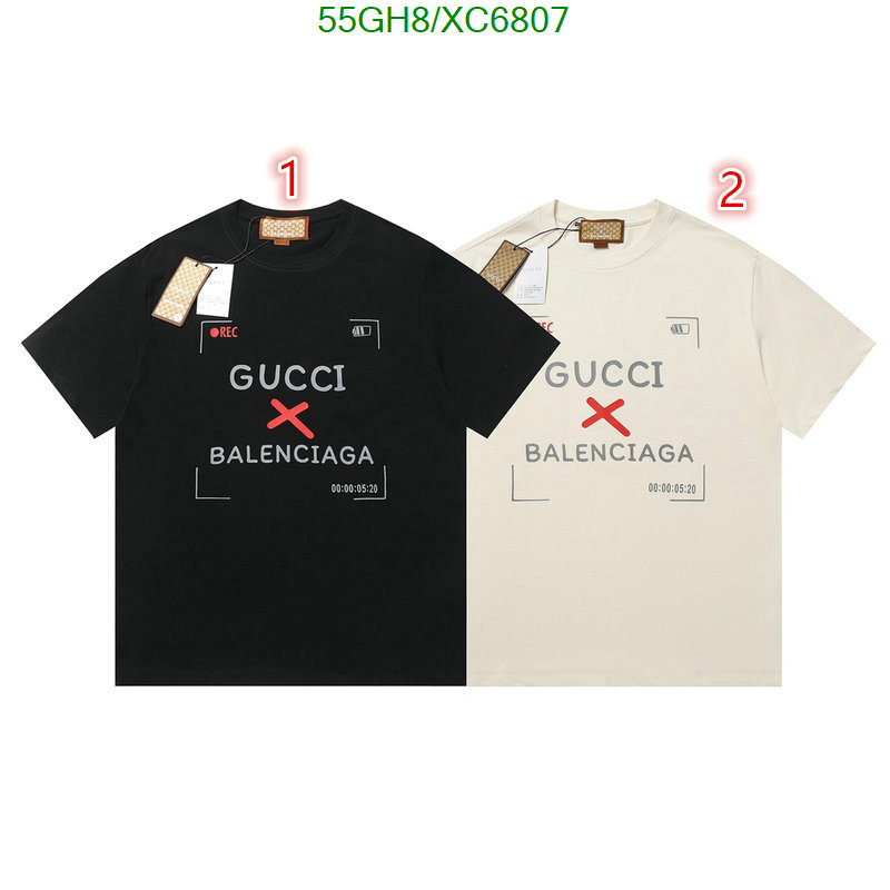 Balenciaga-Clothing Code: XC6807 $: 55USD